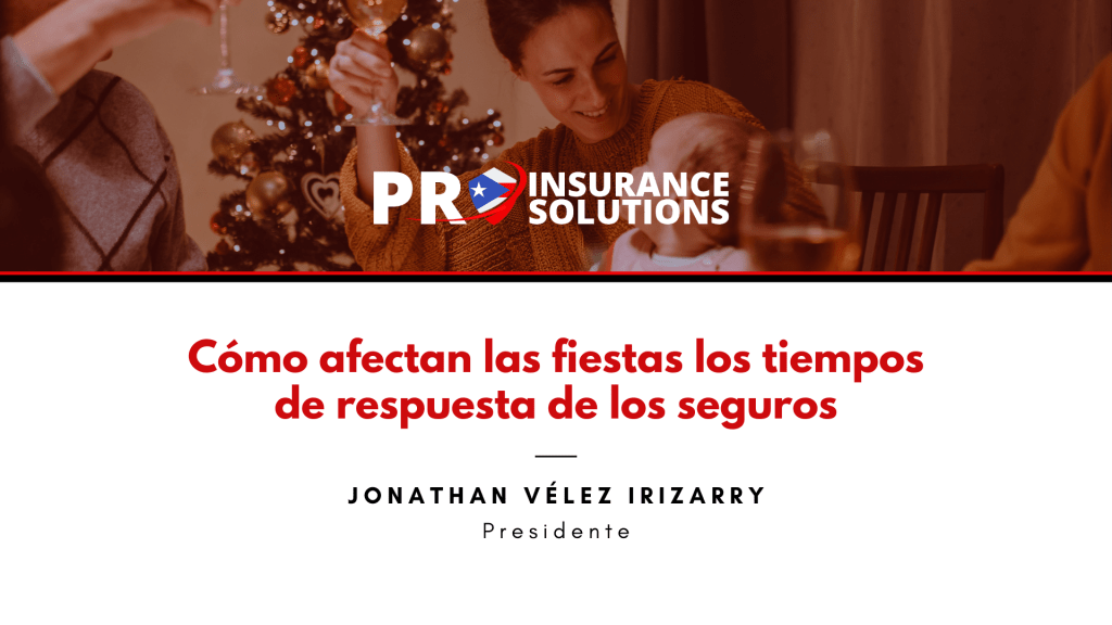 Cómo afectan las fiestas los tiempos de respuesta de los&nbsp;seguros